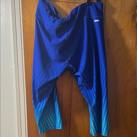 Danskin Now Blue and White Leggings - Picture 3 of 3